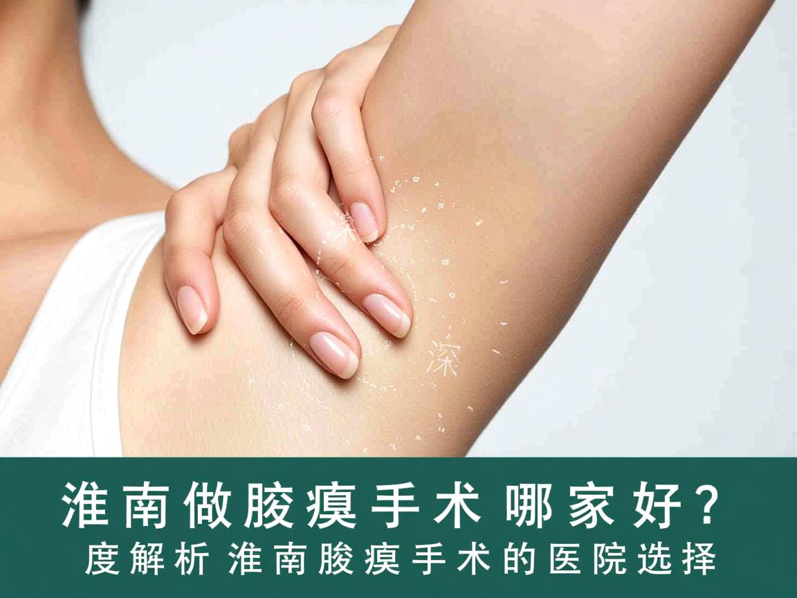 淮南做腋臭手术哪家好？深度解析淮南腋臭手术的医院选择