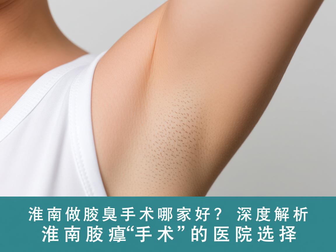 淮南做腋臭手术哪家好？深度解析淮南腋臭手术的医院选择