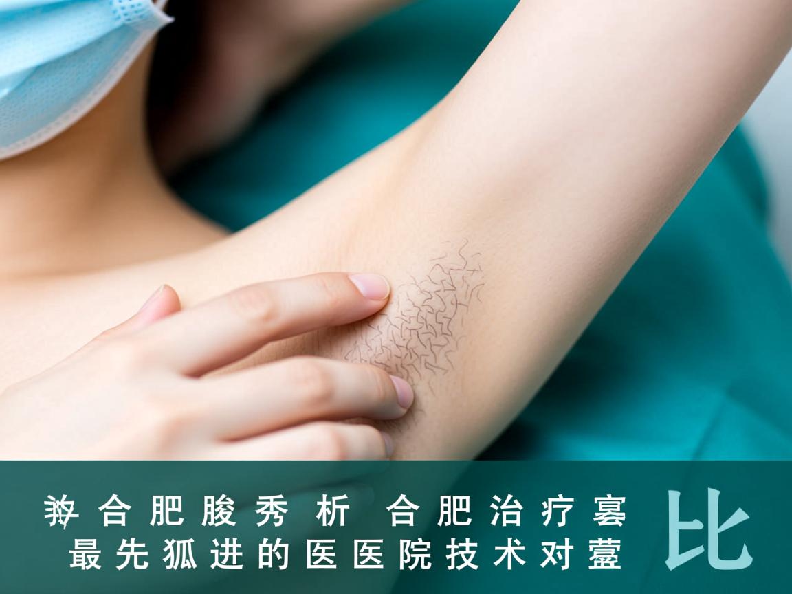 合肥腋秀解析，合肥治疗狐臭最先进的医院技术对比
