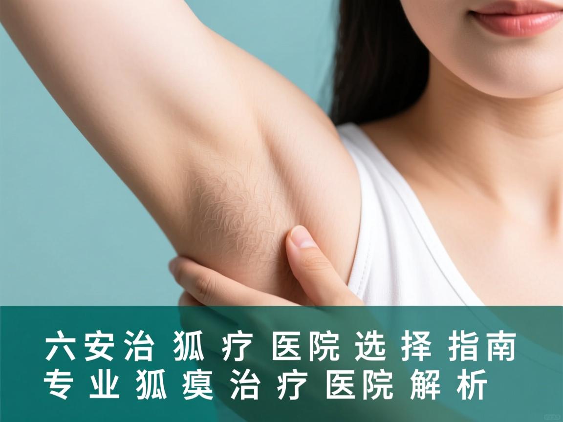 六安治疗狐臭医院选择指南，专业狐臭治疗医院解析