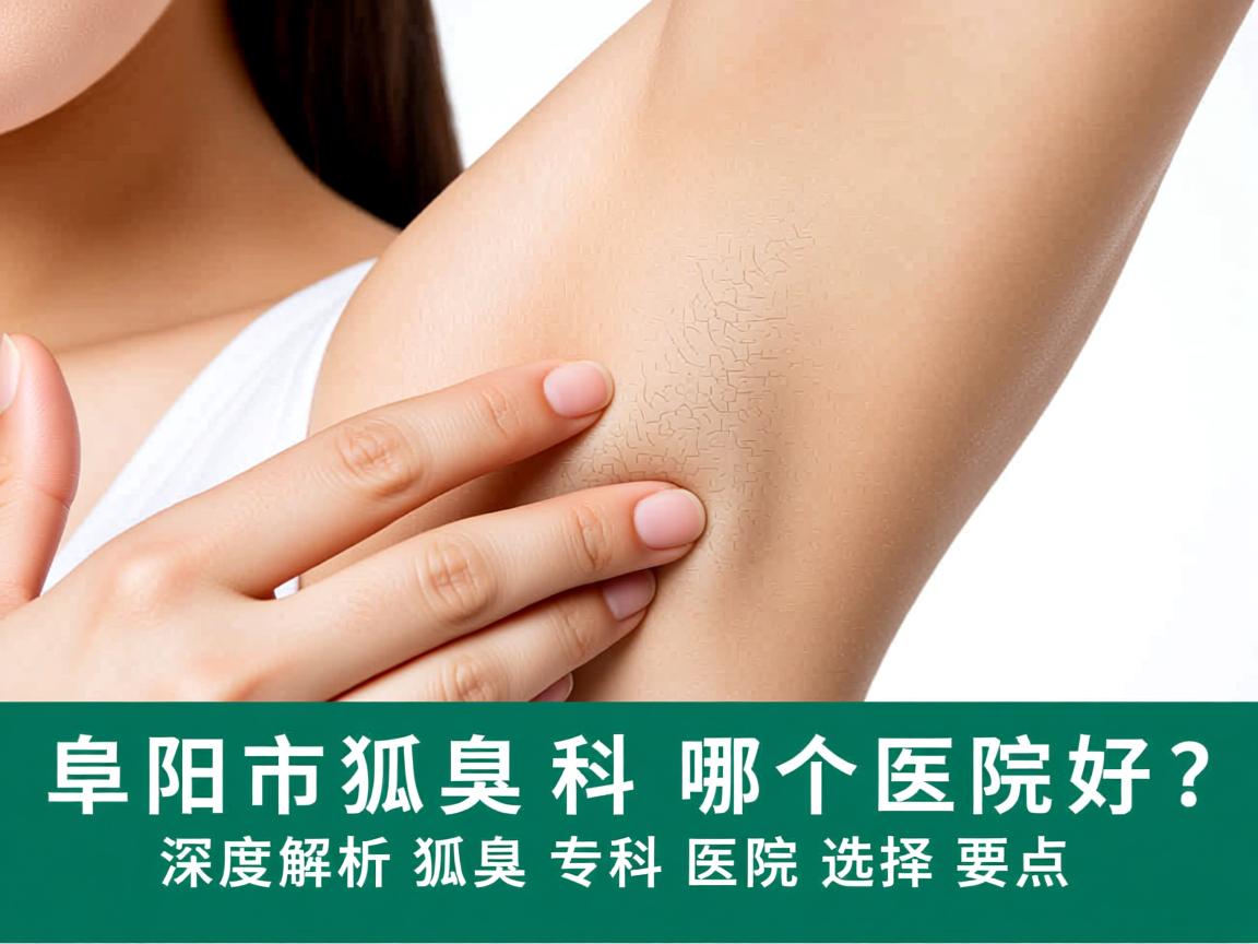 阜阳市狐臭科哪个医院好？深度解析狐臭专科医院选择要点
