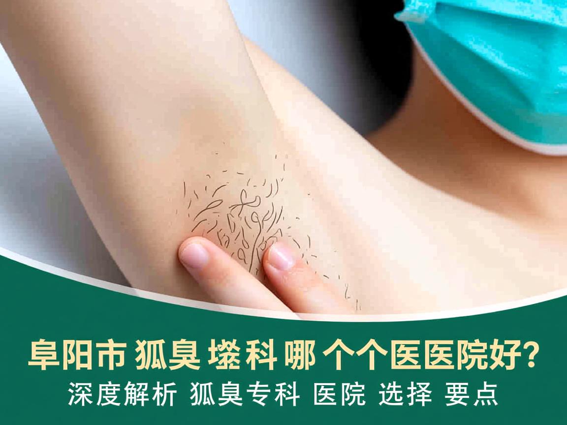 阜阳市狐臭科哪个医院好？深度解析狐臭专科医院选择要点
