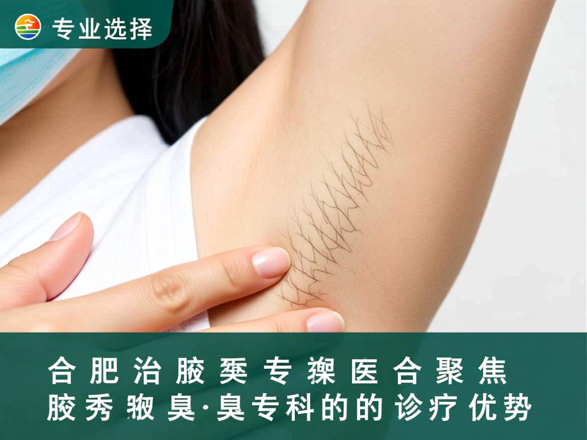 合肥治腋臭专业选择，聚焦合肥腋秀腋臭专科的诊疗优势