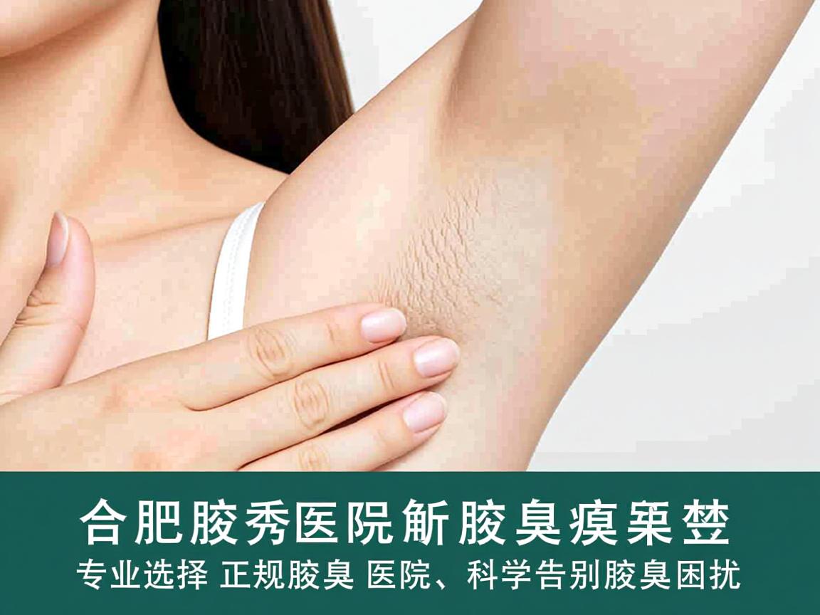 合肥腋秀解析腋臭，专业选择正规腋臭医院，科学告别腋臭困扰