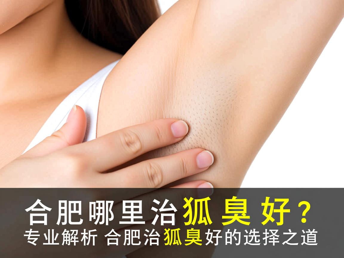 合肥哪里治狐臭好？专业解析合肥治狐臭好的选择之道
