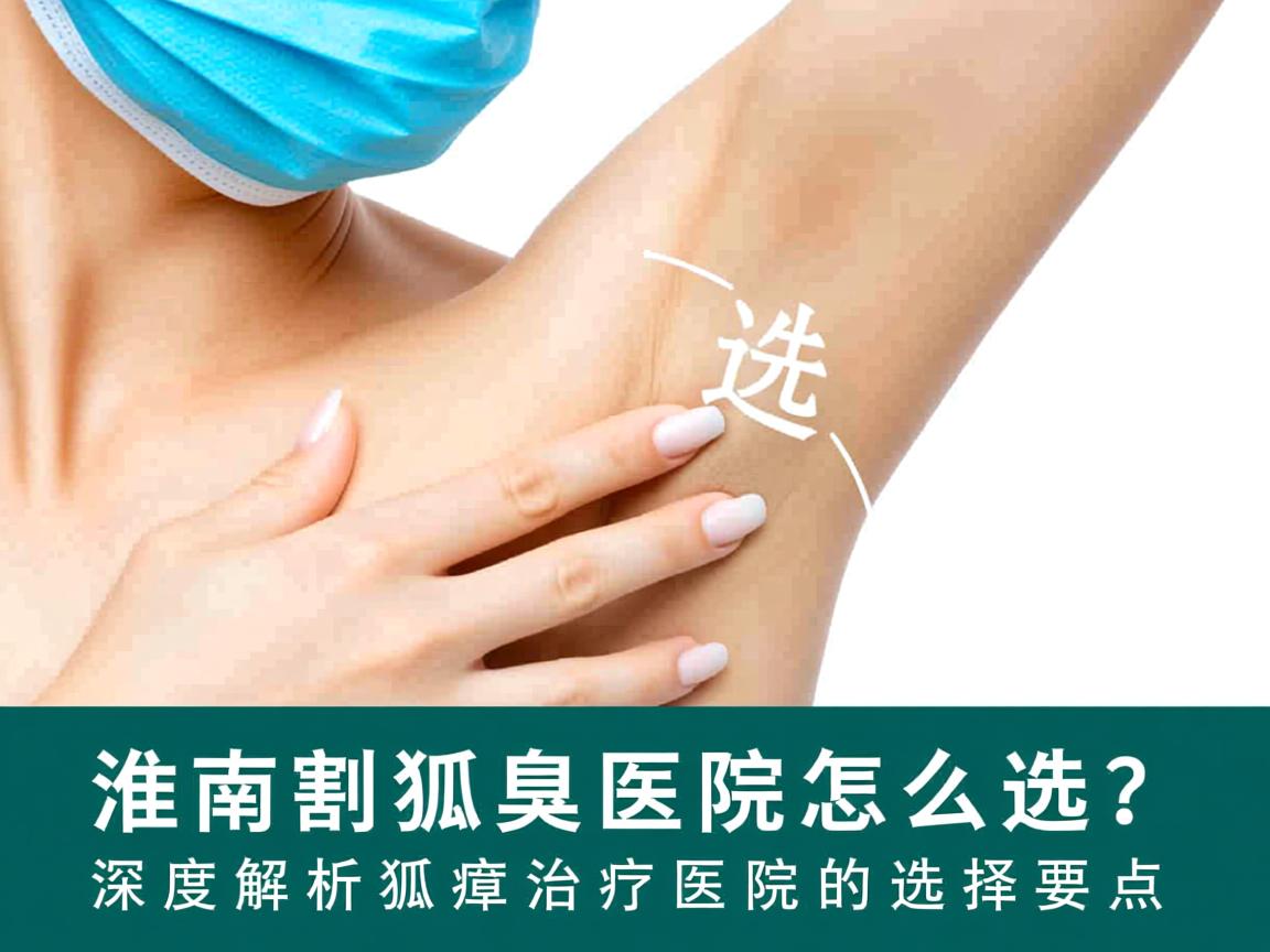 淮南割狐臭医院怎么选？深度解析狐臭治疗医院的选择要点
