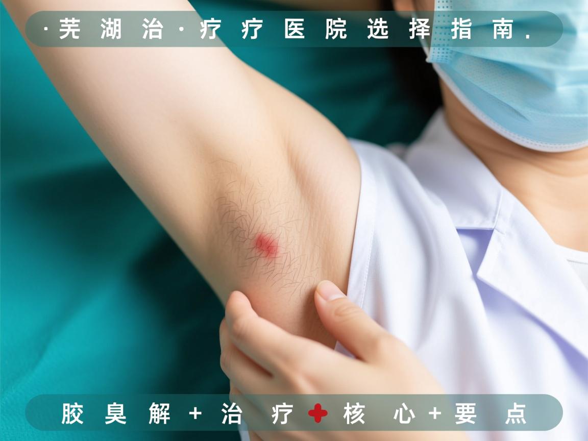 芜湖治疗腋臭医院选择指南，详解腋臭治疗核心要点