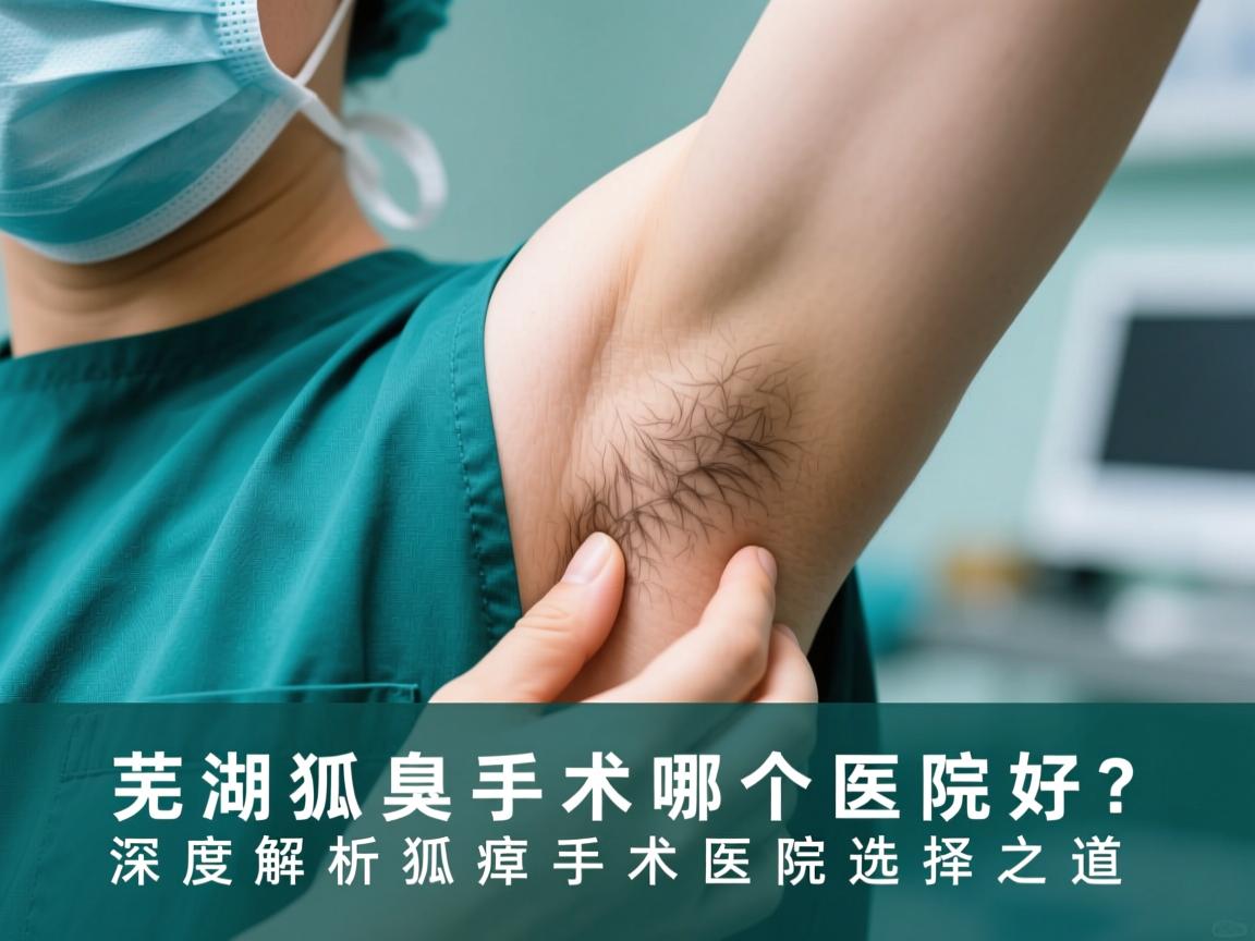 芜湖狐臭手术哪个医院好？深度解析狐臭手术医院选择之道