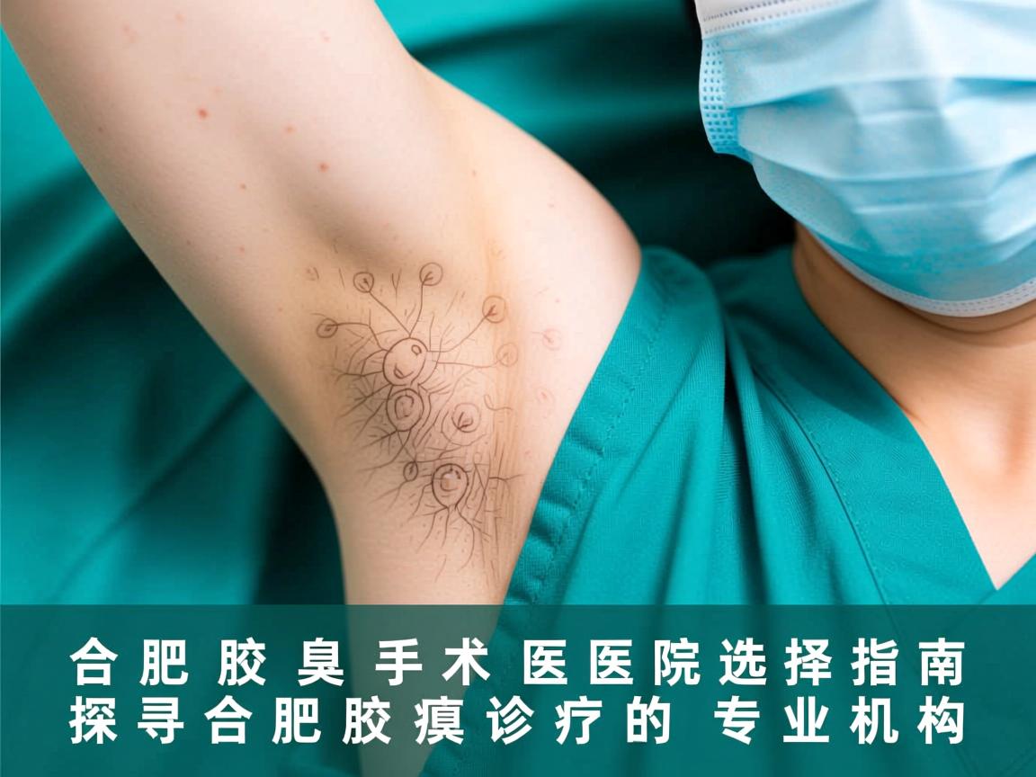 合肥腋臭手术医院选择指南，探寻合肥腋臭诊疗的专业机构