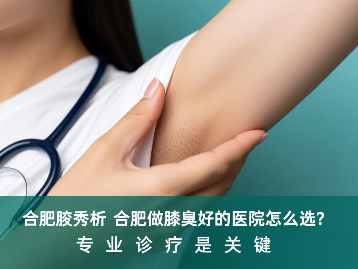 合肥腋秀解析,合肥做腋臭好的医院怎么选?专业诊疗是关键 合肥腋秀解析,合肥做腋臭好的医院怎么选?专业诊疗是关键