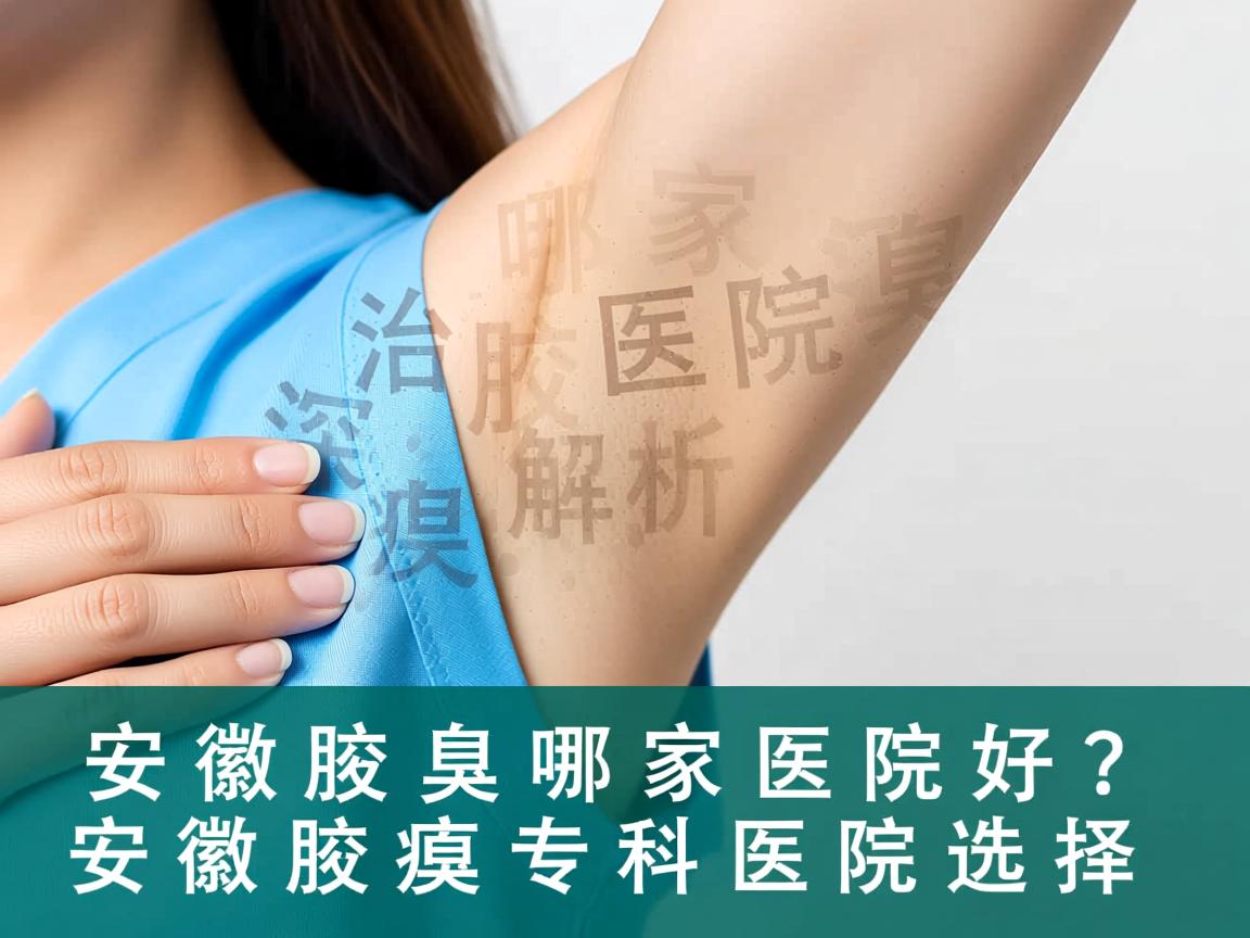 安徽治腋臭哪家医院好？深度解析安徽腋臭专科医院选择