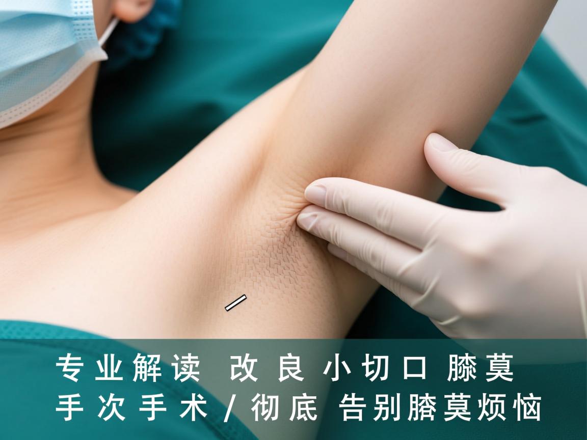 专业解读改良小切口腋臭手术，一次手术，彻底告别腋臭烦恼