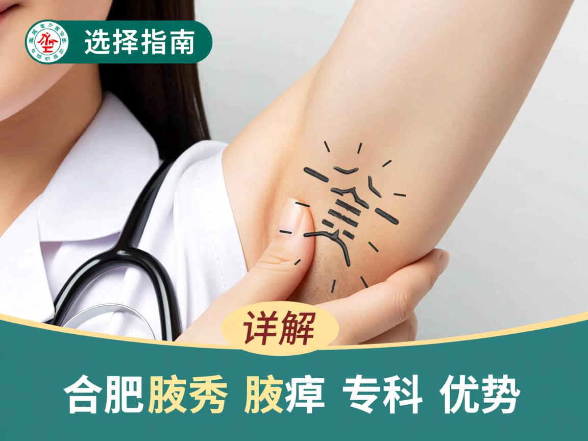 合肥腋臭专科医院选择指南，详解合肥腋秀腋臭专科优势