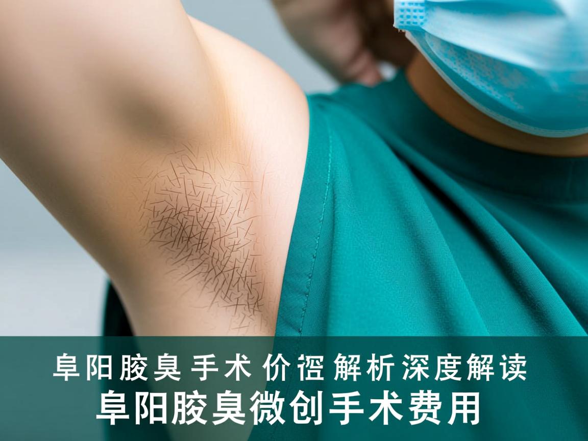 阜阳腋臭手术价格解析，深度解读阜阳腋臭微创手术费用