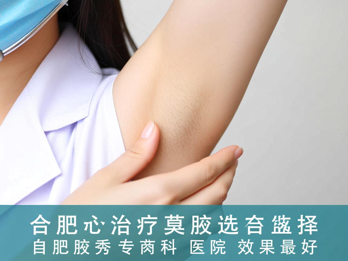 在合肥治疗腋臭，选择合肥腋秀专科医院效果最好