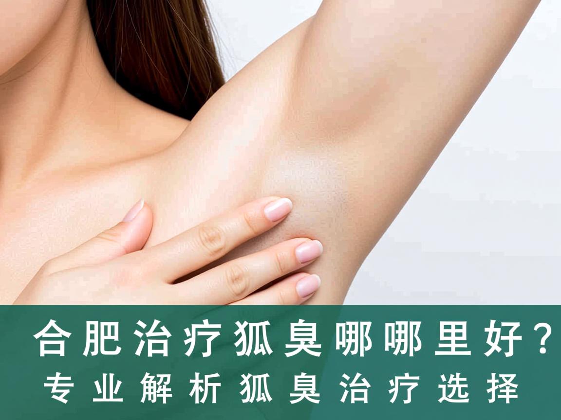 合肥治疗狐臭哪里好？专业解析狐臭治疗选择