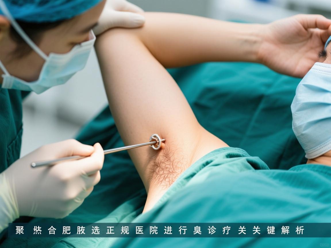 聚焦合肥腋臭手术，选择正规医院进行腋臭诊疗的关键解析