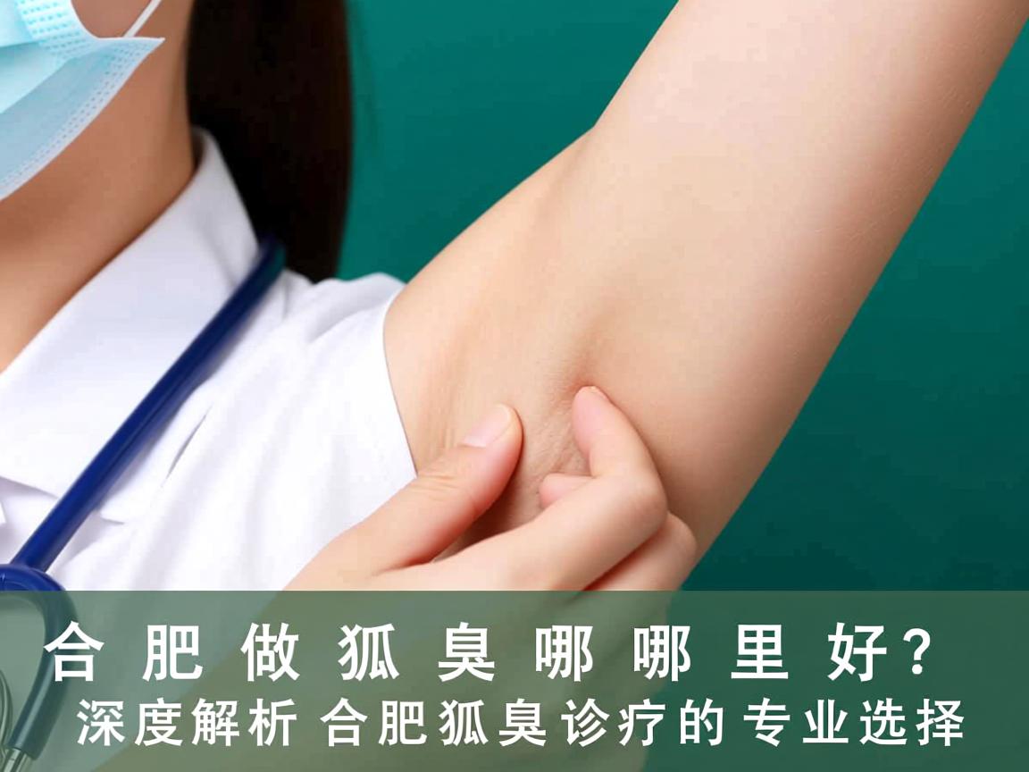 在合肥做狐臭哪里好？深度解析合肥狐臭诊疗的专业选择
