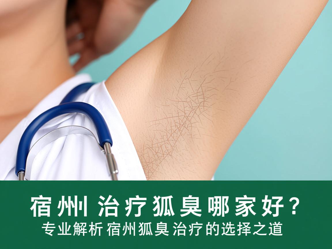 宿州治疗狐臭哪家好？专业解析宿州狐臭治疗的选择之道
