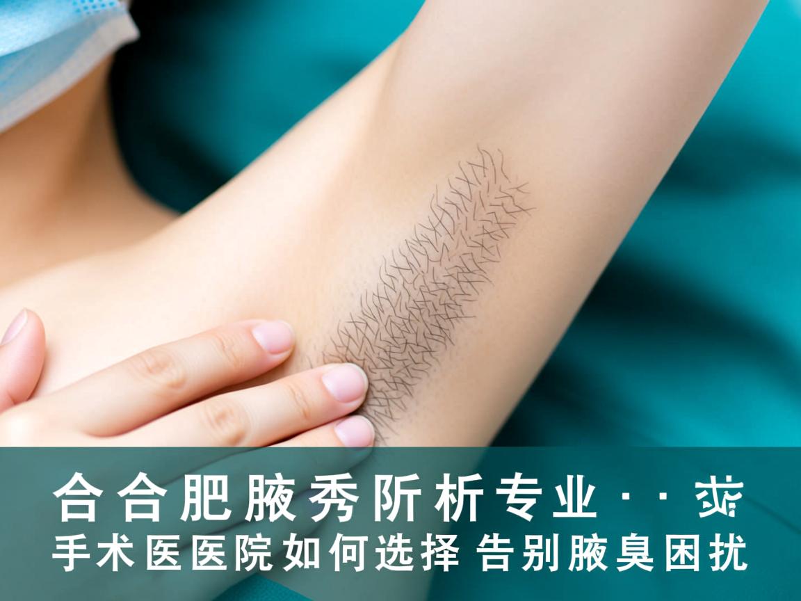 合肥腋秀解析,专业腋臭手术医院如何选择,告别腋臭困扰 合肥腋秀解析,专业腋臭手术医院如何选择,告别腋臭困扰