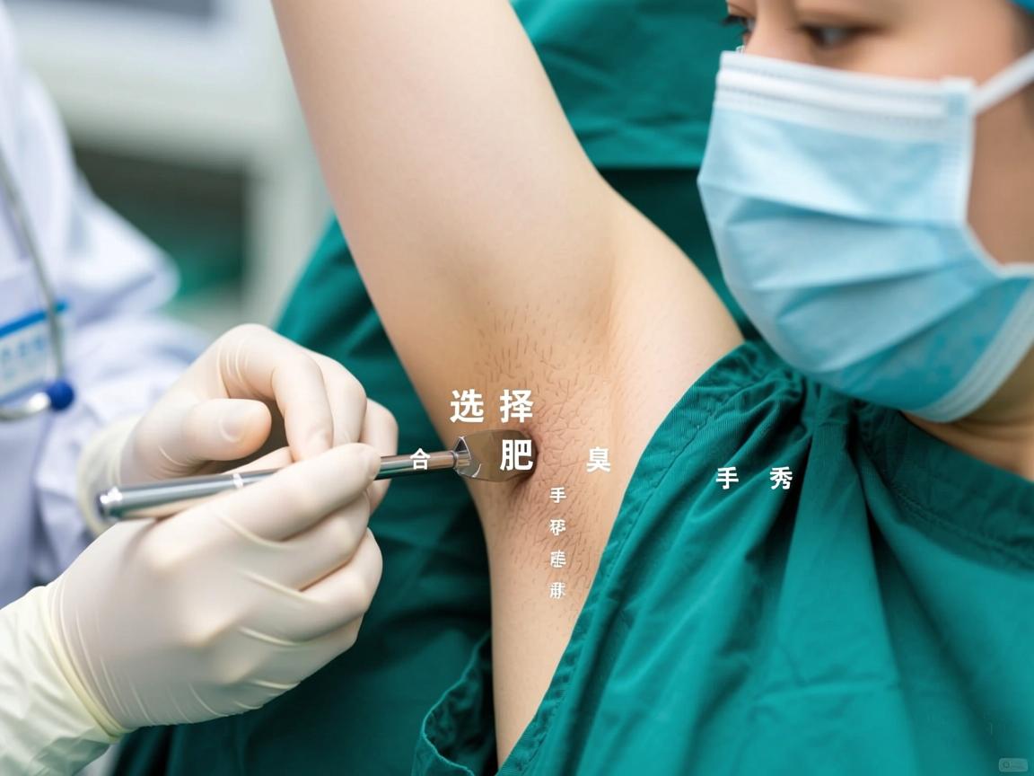 选择合肥腋臭手术医院，解析合肥腋秀腋臭专科的规范诊疗