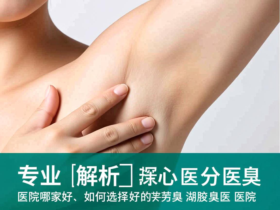专业解析，芜湖腋臭医院哪家好，如何选择好的芜湖腋臭医院