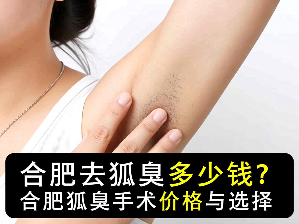 合肥去狐臭多少钱？详解合肥狐臭手术价格与选择