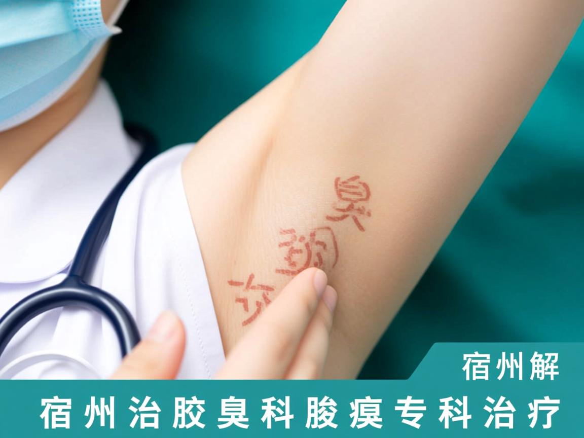 宿州治腋臭科医院选择指南，详解宿州腋臭专科治疗