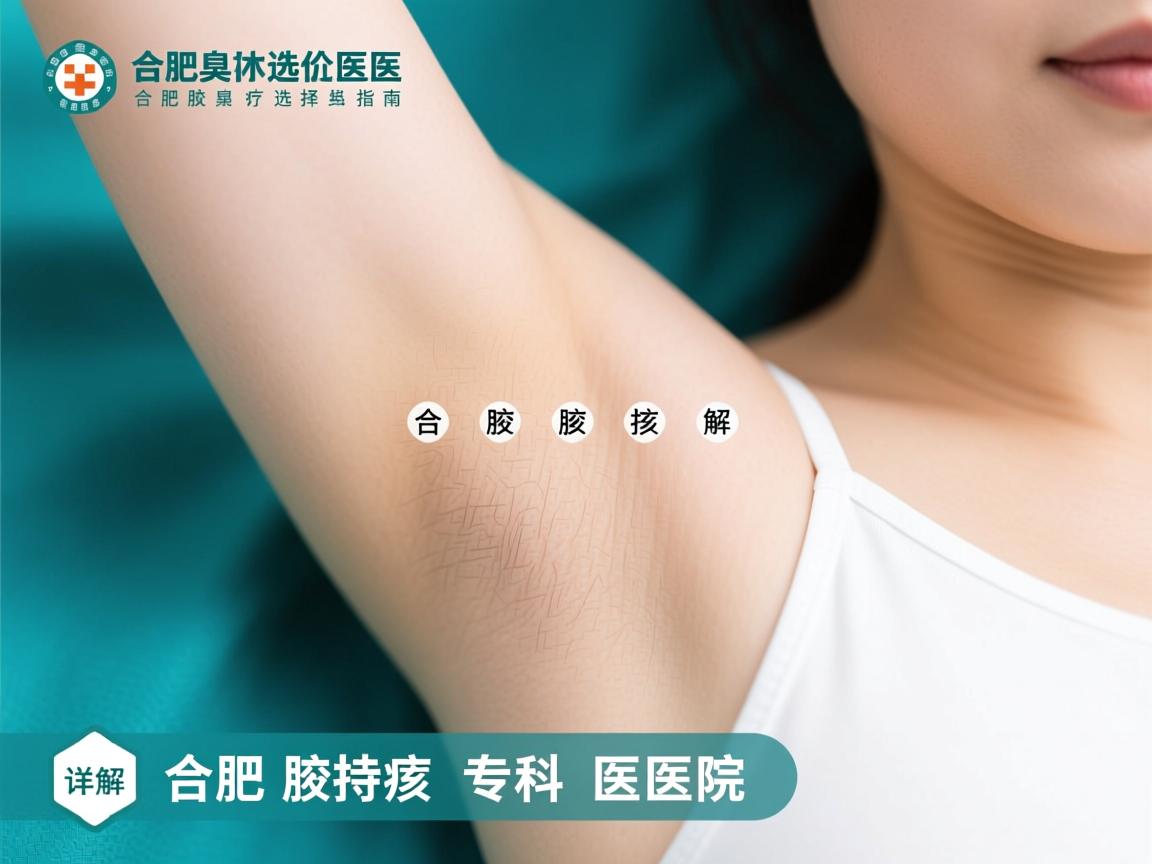 合肥腋臭诊疗选择指南，详解合肥腋臭专科医院