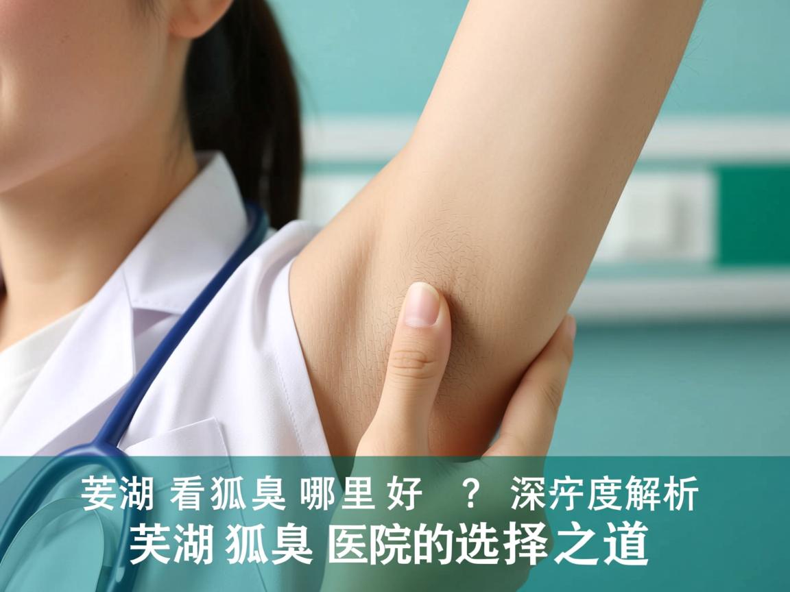 芜湖看狐臭哪里好？深度解析芜湖狐臭医院的选择之道