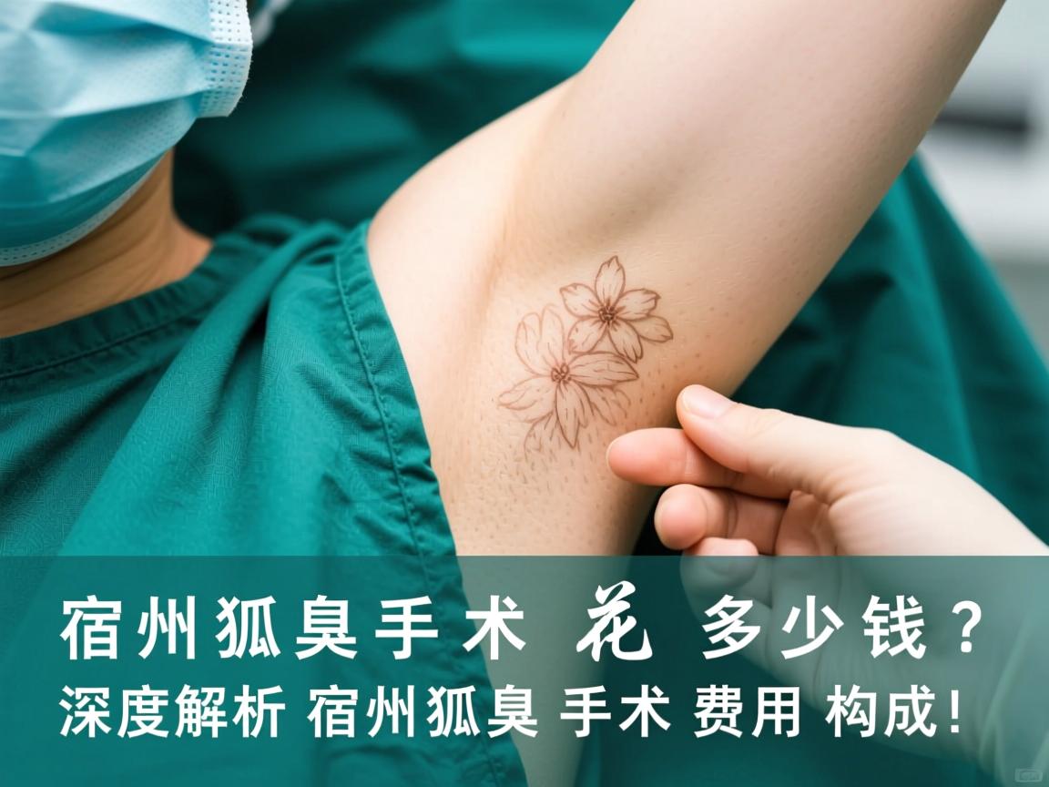 宿州狐臭手术花多少钱？深度解析宿州狐臭手术费用构成
