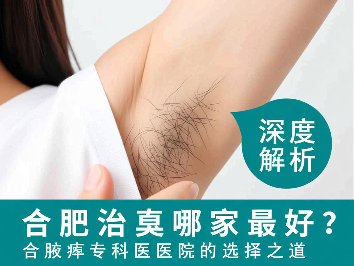 合肥治腋臭哪家最好?深度解析合肥腋臭专科医院的选择之道 合肥治腋臭哪家最好?深度解析合肥腋臭专科医院的选择之道