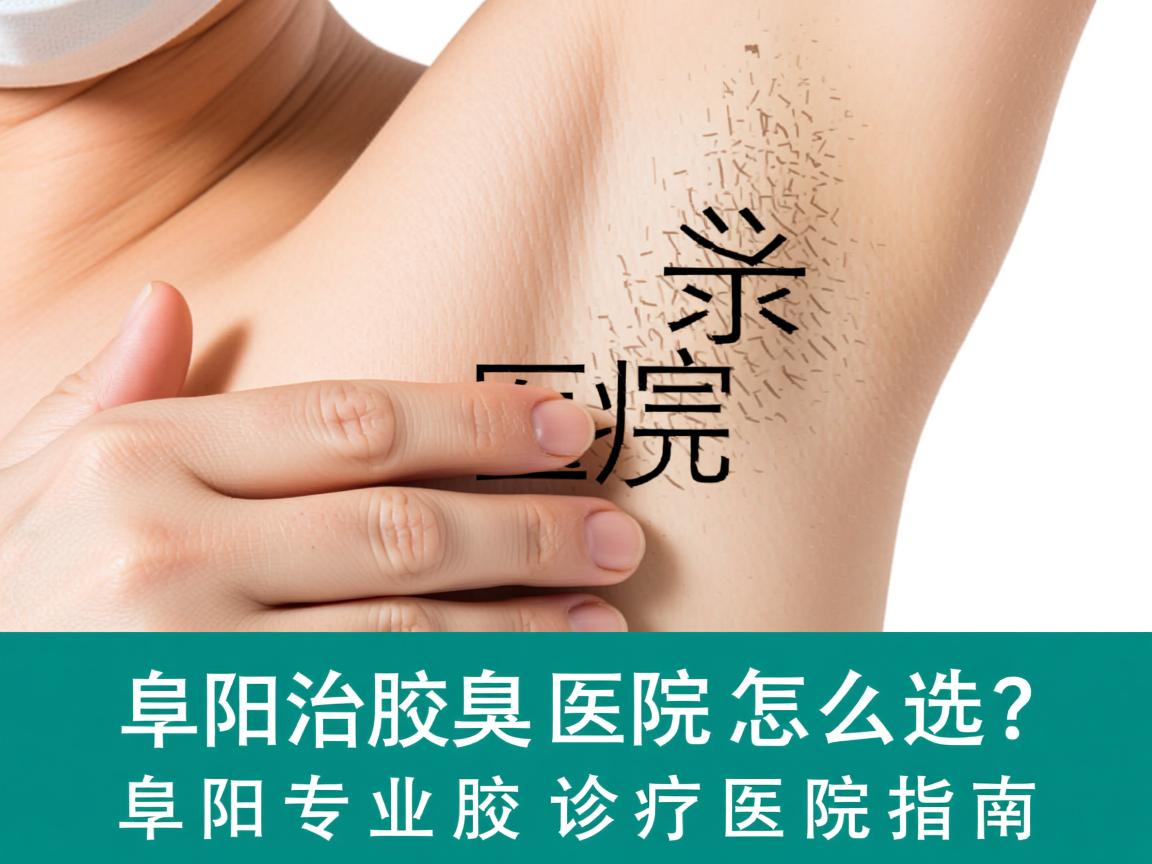 阜阳治腋臭医院怎么选？阜阳专业腋臭诊疗医院指南