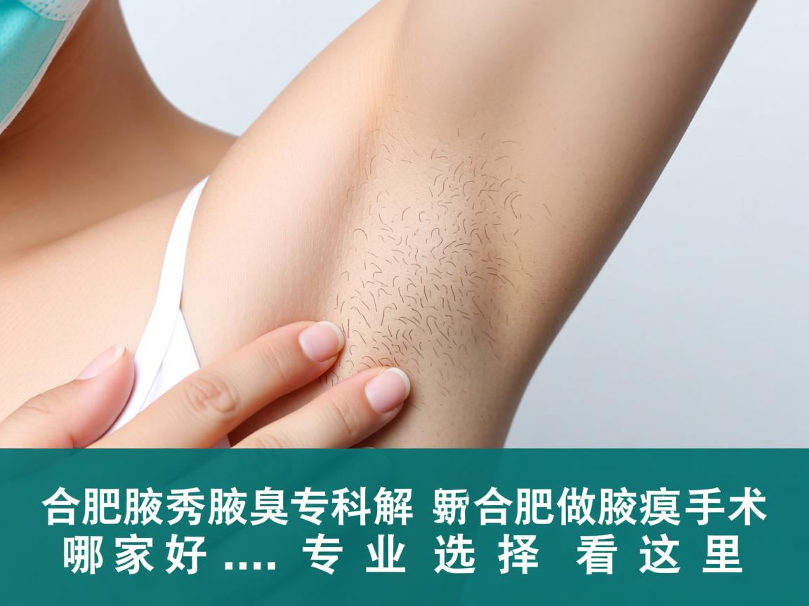合肥腋秀腋臭专科解析，合肥做腋臭手术哪家好，专业选择看这里