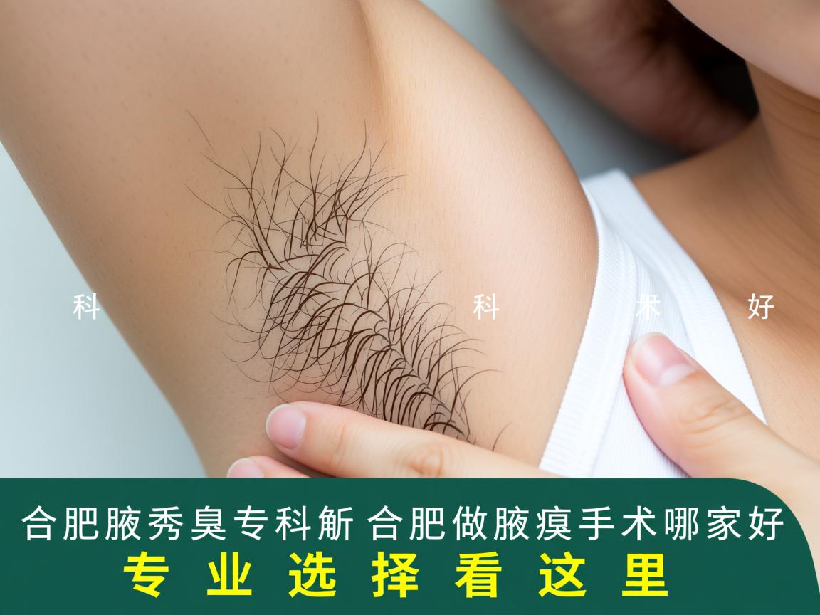 合肥腋秀腋臭专科解析，合肥做腋臭手术哪家好，专业选择看这里