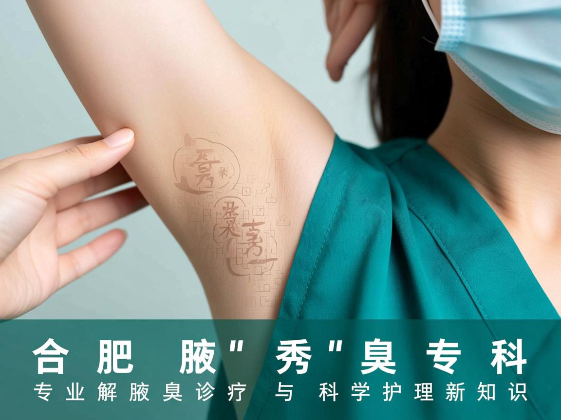 合肥腋秀腋臭专科,专业解析腋臭诊疗与科学护理新知识 合肥腋秀腋臭专科,专业解析腋臭诊疗与科学护理新知识