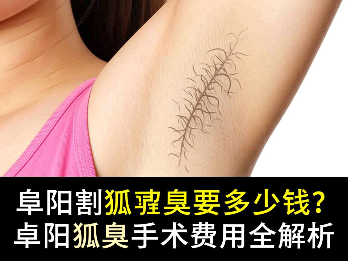 在阜阳割狐臭要多少钱？阜阳狐臭手术费用全解析