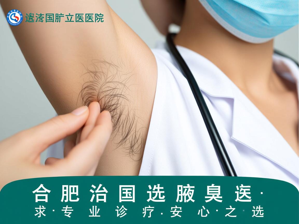 合肥治腋臭选国立医院，专业诊疗，安心之选