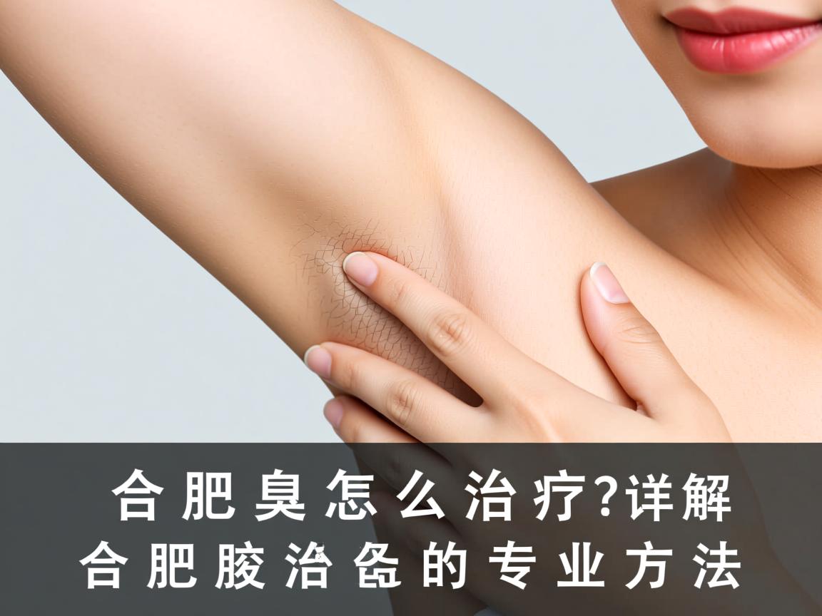 合肥腋臭怎么治疗？详解合肥腋臭治疗的专业方法