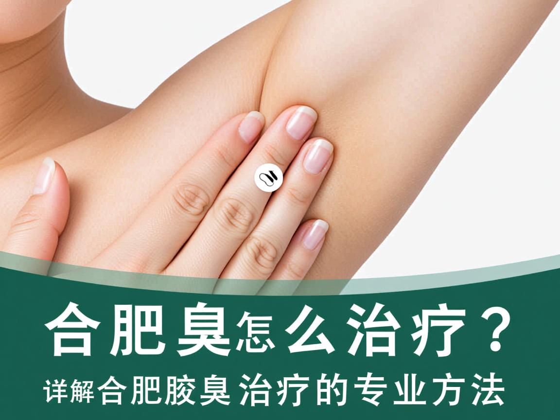 合肥腋臭怎么治疗？详解合肥腋臭治疗的专业方法