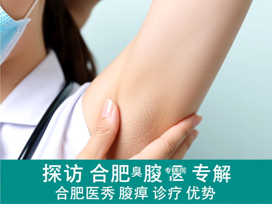 探访合肥腋臭专科医院，详解合肥腋秀腋臭诊疗优势