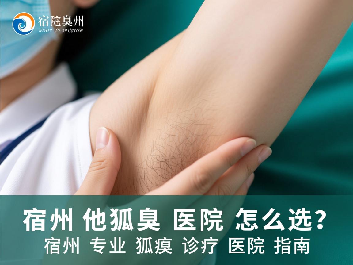 宿州狐臭医院怎么选？宿州专业狐臭诊疗医院指南