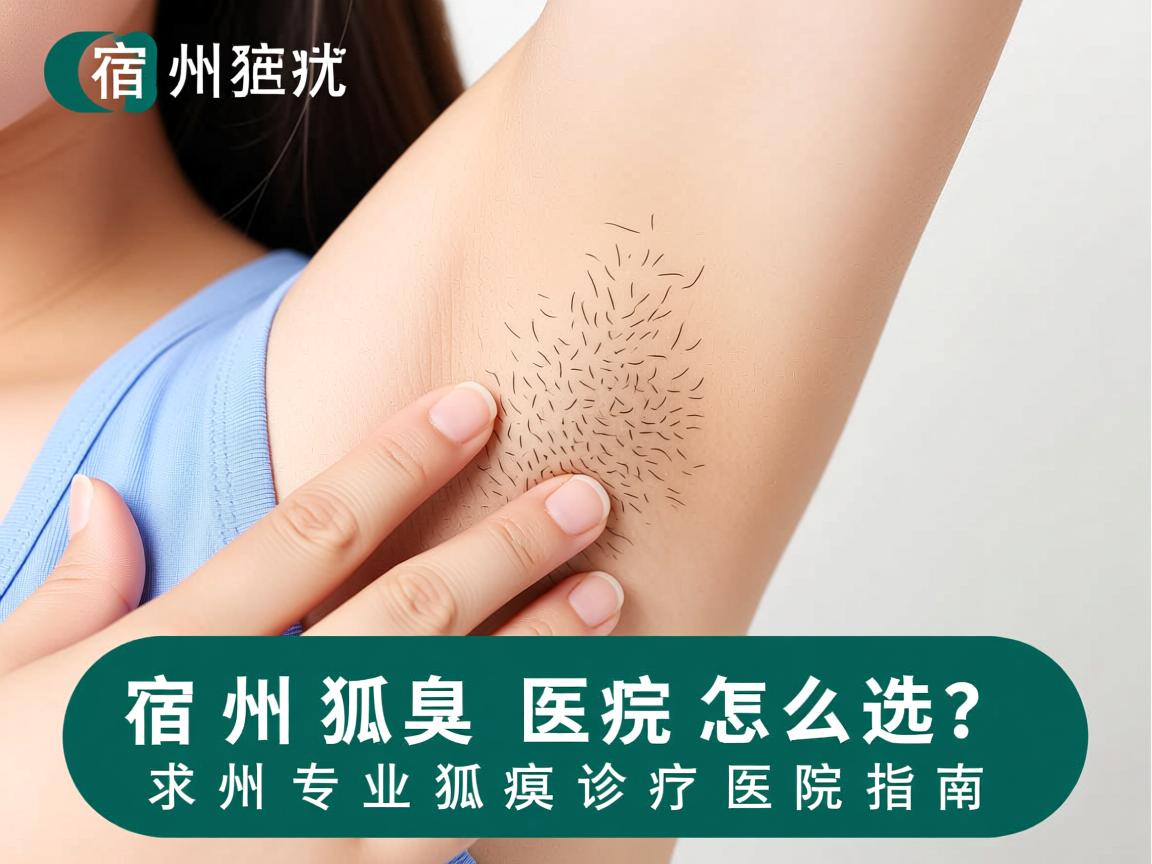 宿州狐臭医院怎么选？宿州专业狐臭诊疗医院指南
