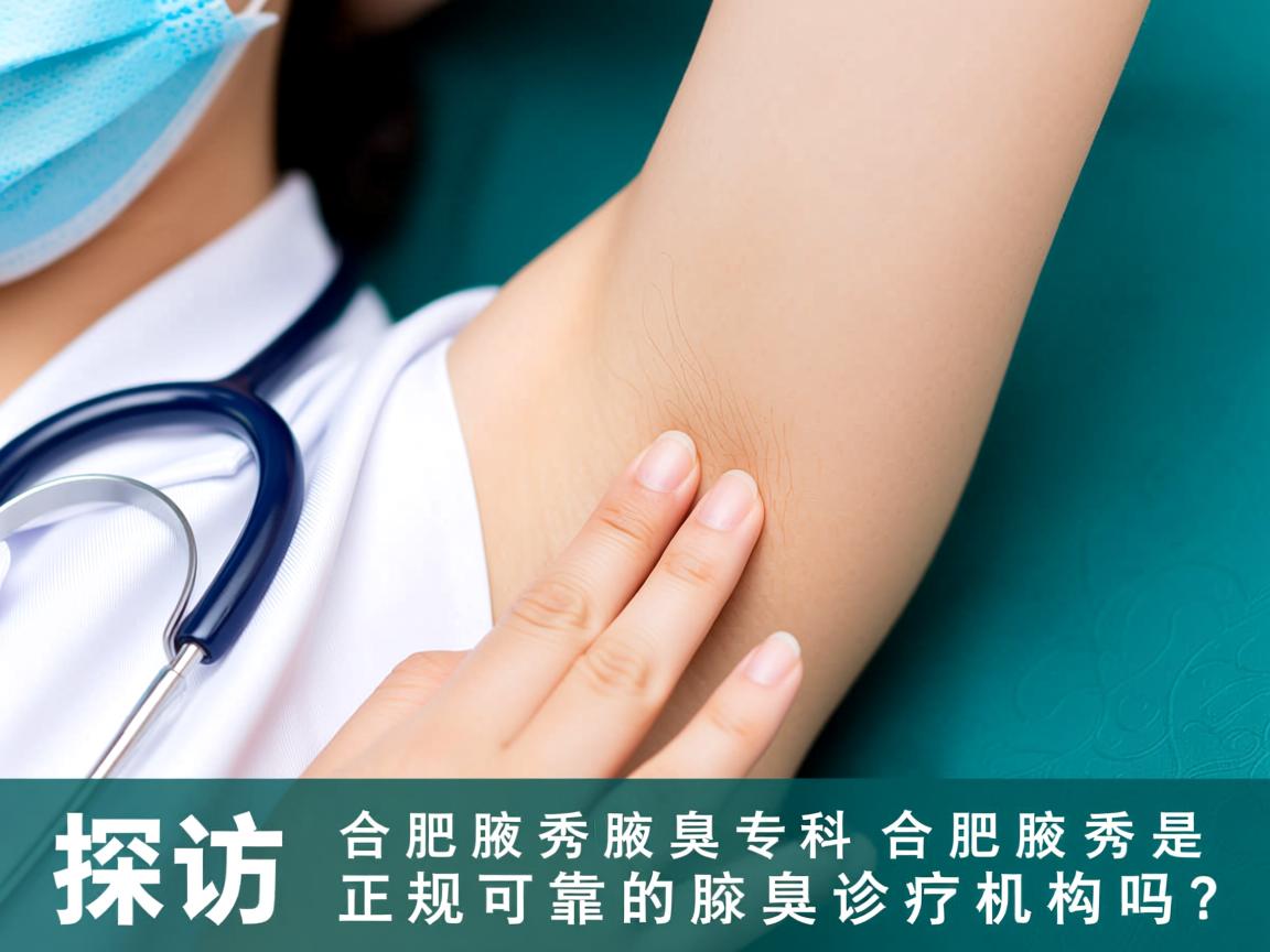 探访合肥腋秀腋臭专科，合肥腋秀是正规可靠的腋臭诊疗机构吗？