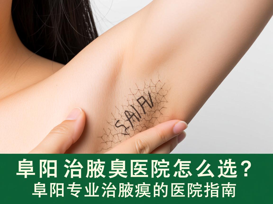 阜阳治腋臭医院怎么选？阜阳专业治腋臭的医院指南