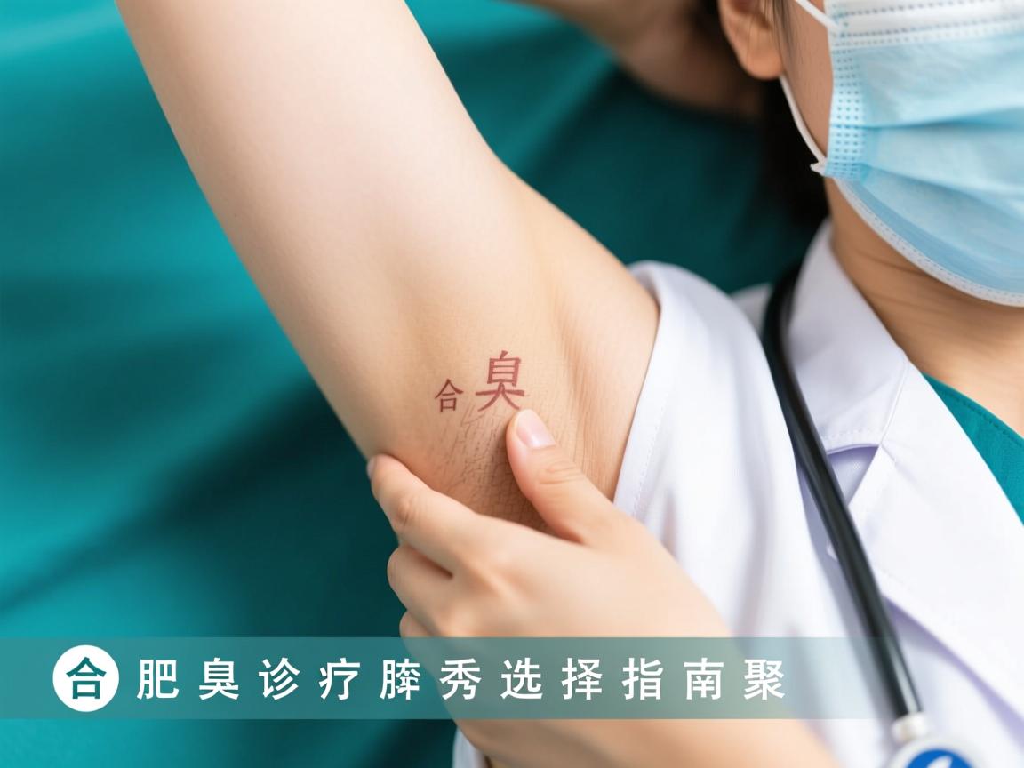 合肥腋臭诊疗选择指南，聚焦合肥腋秀专科医院