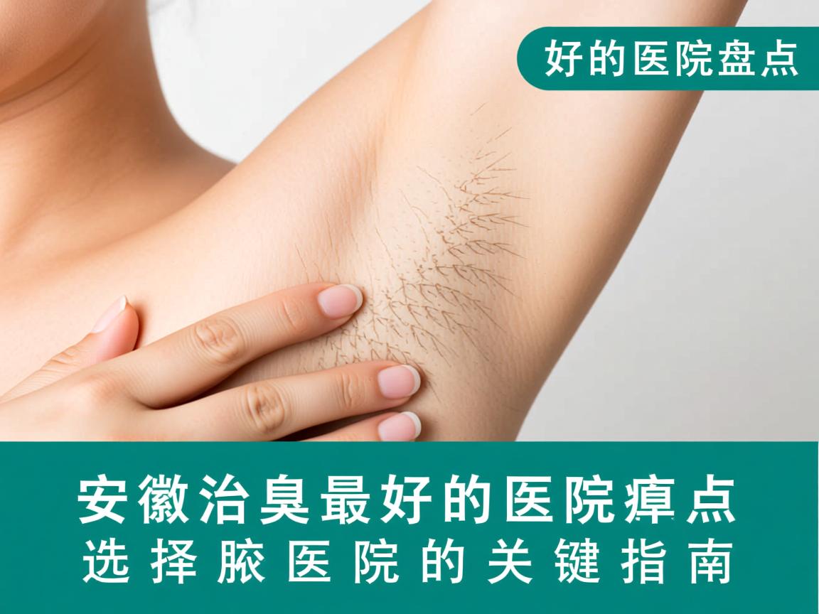 安徽治腋臭最好的医院盘点,选择最好腋臭医院的关键指南 安徽治腋臭最好的医院盘点,选择最好腋臭医院的关键指南