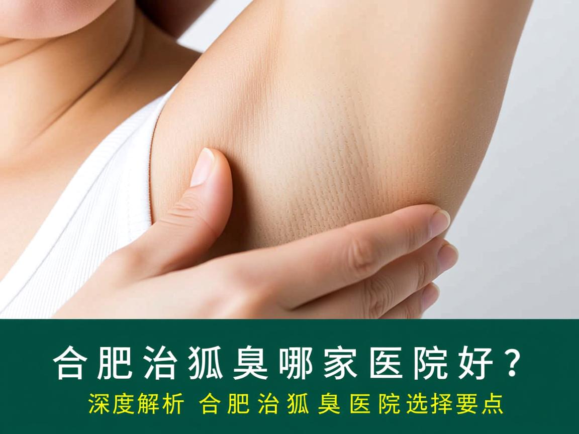合肥治狐臭哪家医院较好？深度解析合肥治狐臭医院的选择要点