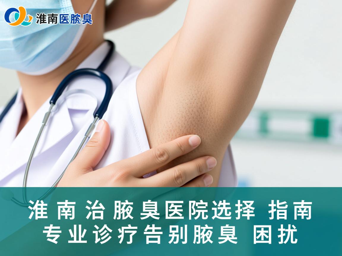 淮南治腋臭医院选择指南，专业诊疗告别腋臭困扰