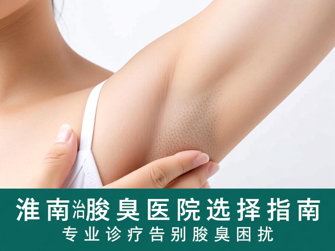 淮南治腋臭医院选择指南，专业诊疗告别腋臭困扰